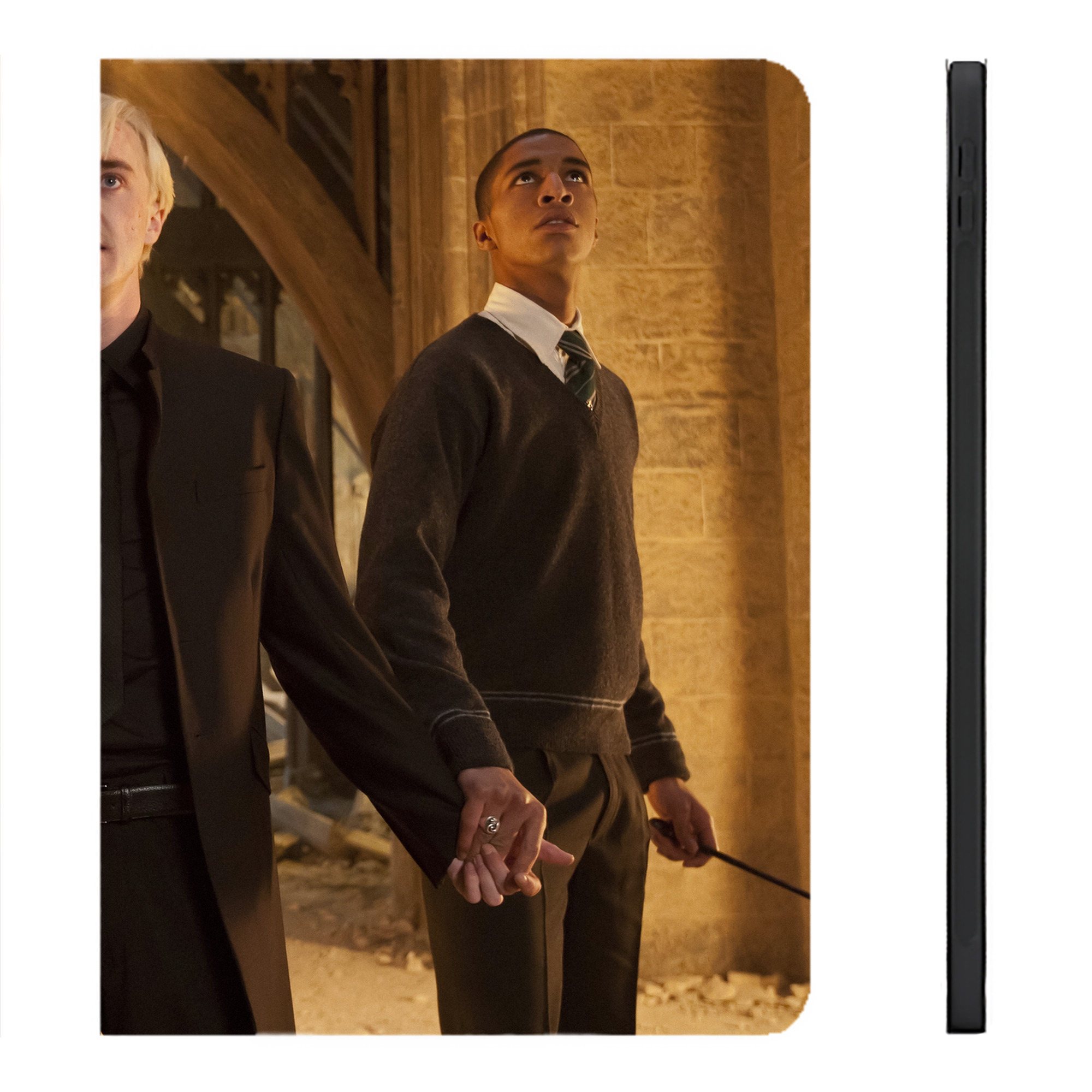 （画像用） Harry Potter ハリー・ポッターシリーズ IPadケース ペンホルダー付き ブックスタイルデザイン